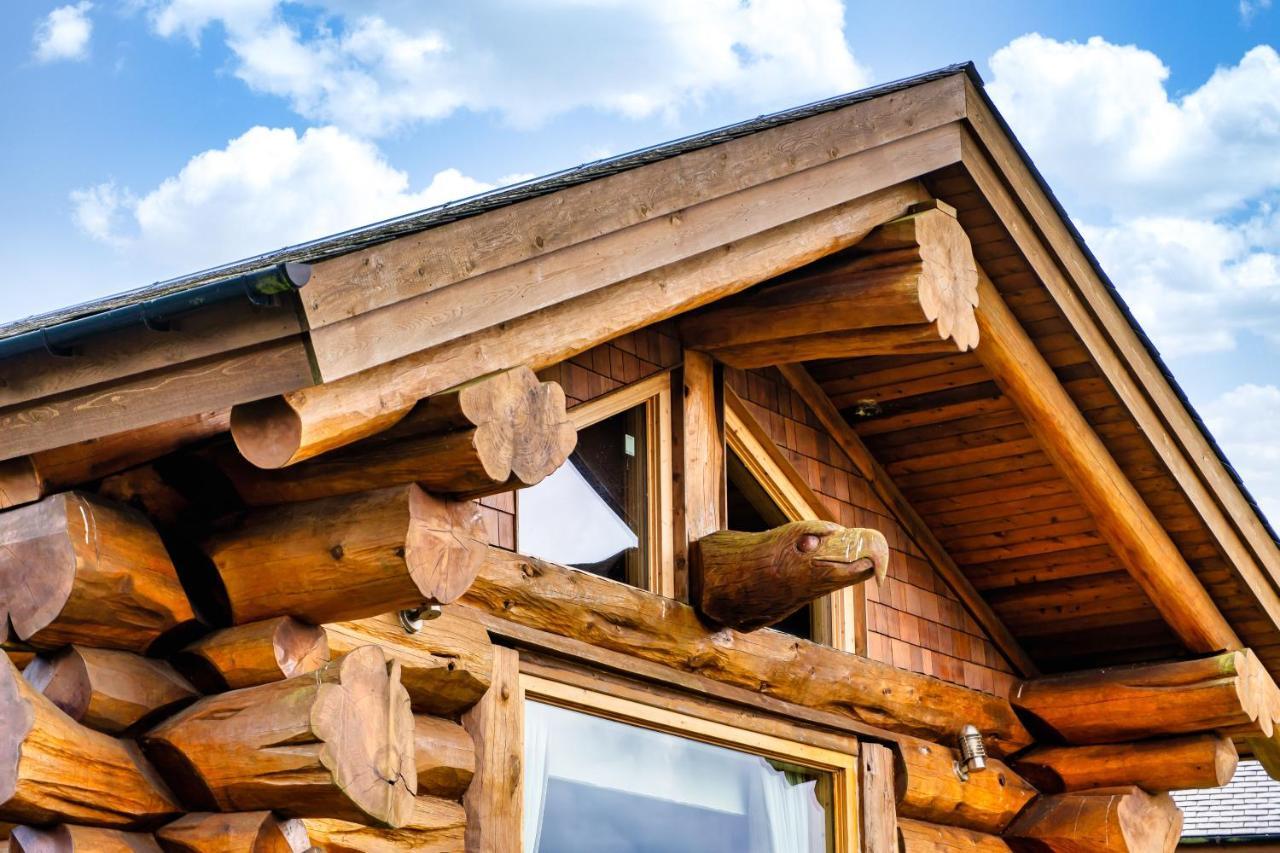 The Log Cabins At The Vu Bathgate Eksteriør bilde